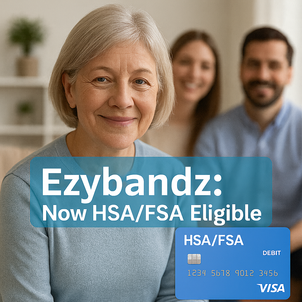 Making Health More Affordable: Why Ezybandz is Now HSA/FSA Eligible